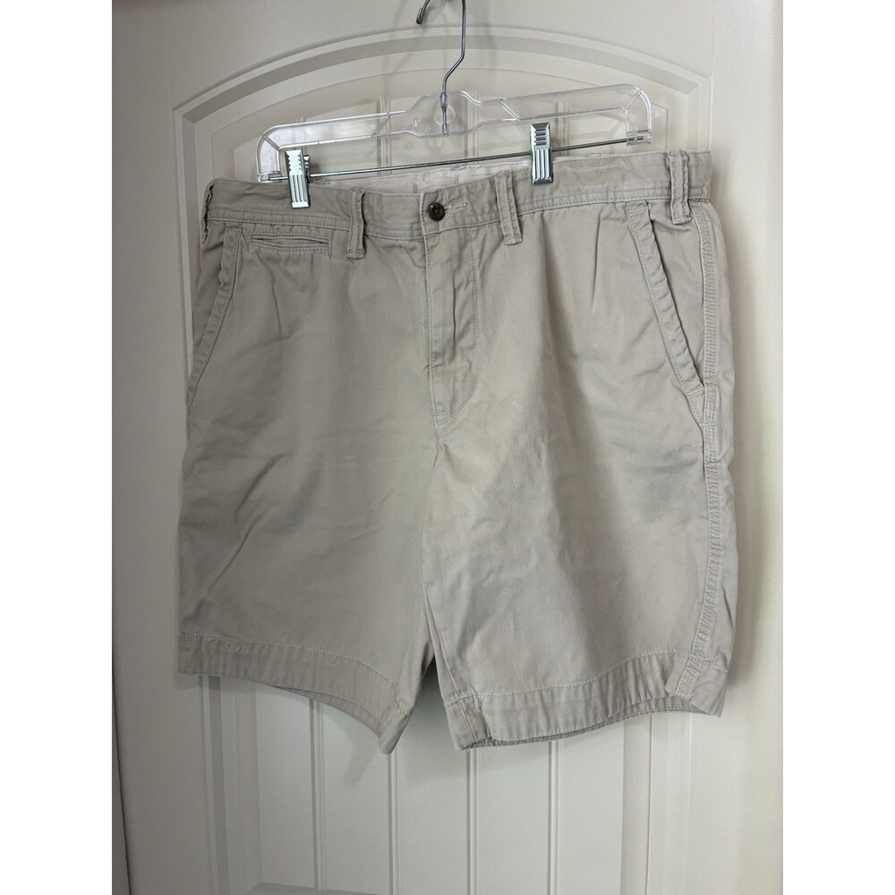Polo Ralph Lauren Shorts Men's Size 36X9 Khaki Chino Flat Front